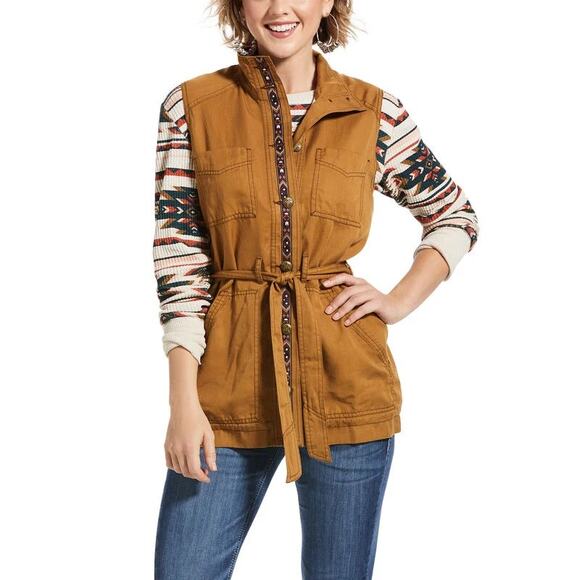 Ariat Women's Ain't My First Rodeo Vest - Picture 1 of 5